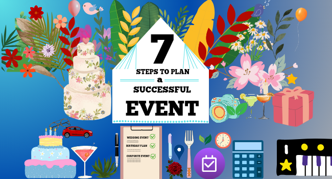 7 Steps to plan a successful event - ApneSapne